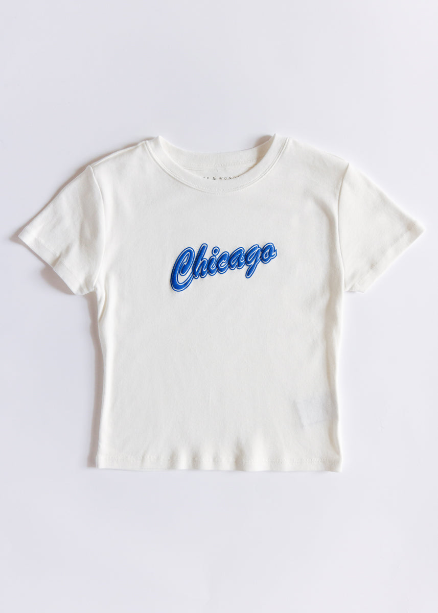 90's Chicago Baby Tee