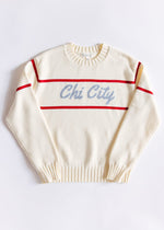 Chi City Varsity Stripe Sweater