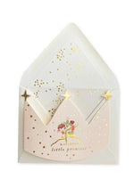 Welcome Little Princess Crown Baby Card