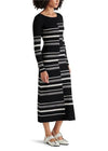 Rayssa Sweater Dress - Black Multi