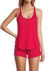 Hearts Mix & Match Jersey Short - Ruby Red