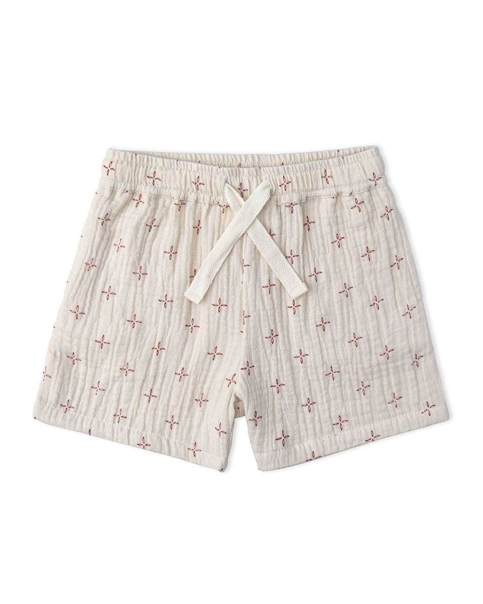 Organic Shirt & Shorts Set - Cross