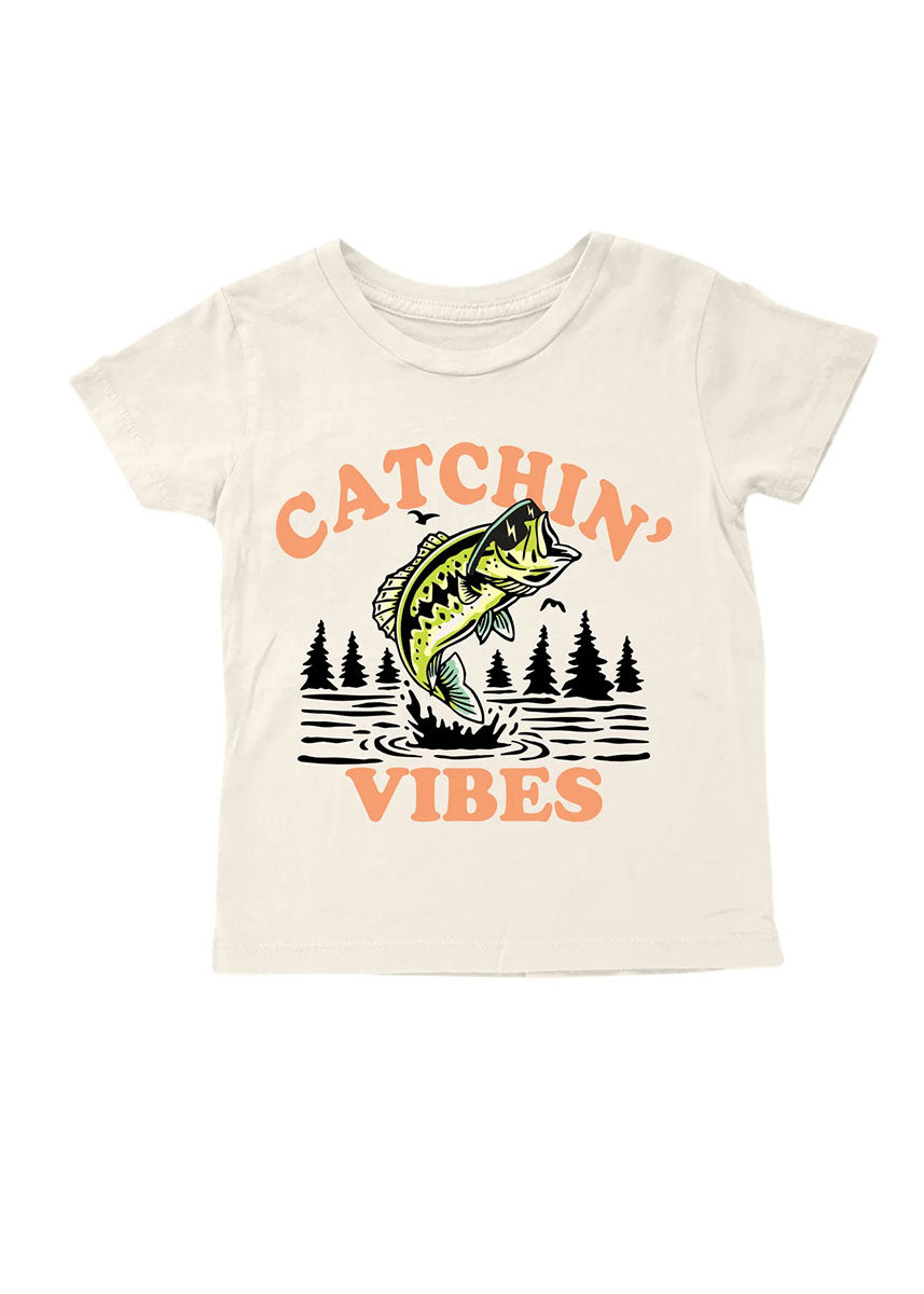 Catchin' Vibes Tee - Ivory