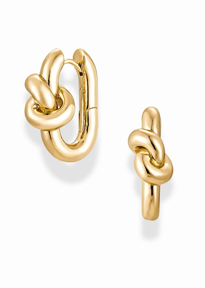 Karina Knot Hoops