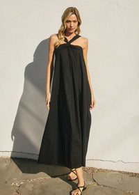 Kai Halter Maxi Dress - Black