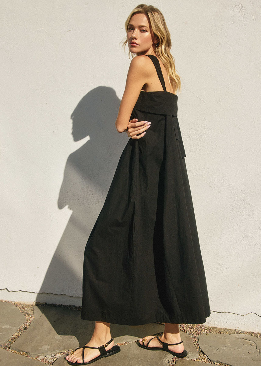 Kai Halter Maxi Dress - Black