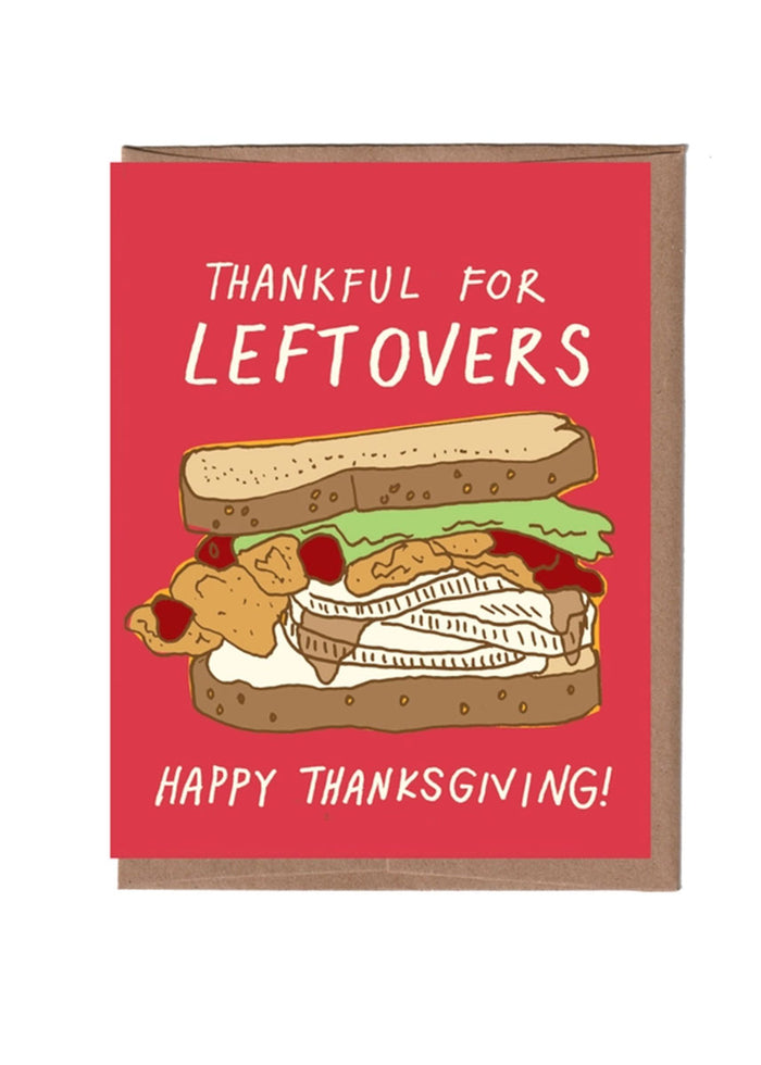Leftovers Thanksgiving Card