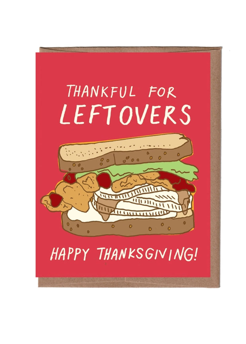 Leftovers Thanksgiving Card