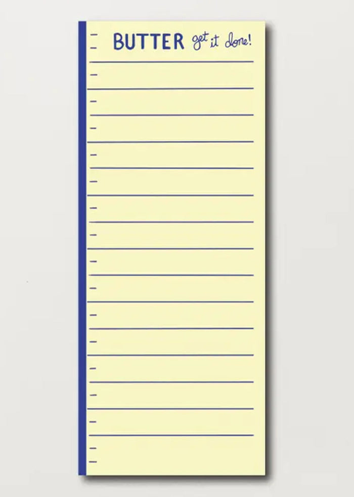 Butter Get It Done Notepad