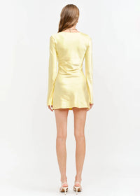 Palermo Mini Dress - Butter Yellow