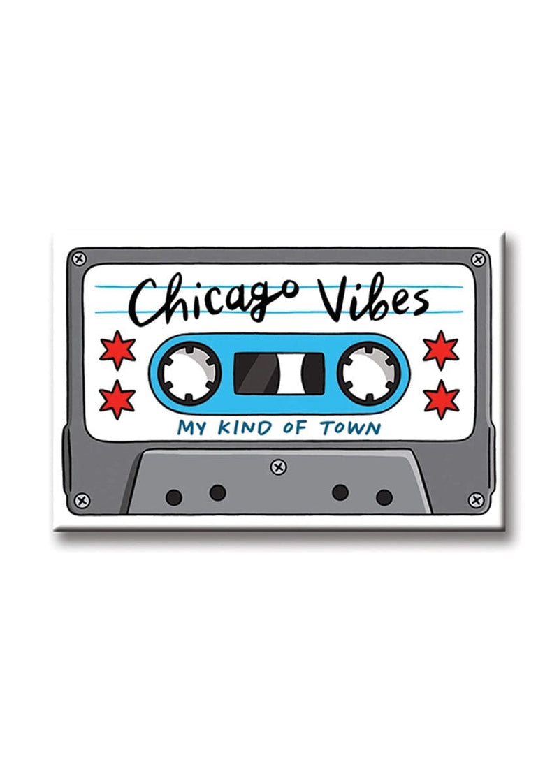 Chicago Vibes Cassette Tape Magnet