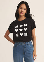 Boyfriend Tic Tac Mom Tee - Black Sands