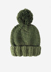 Classic Pom Baby Beanie - Olive