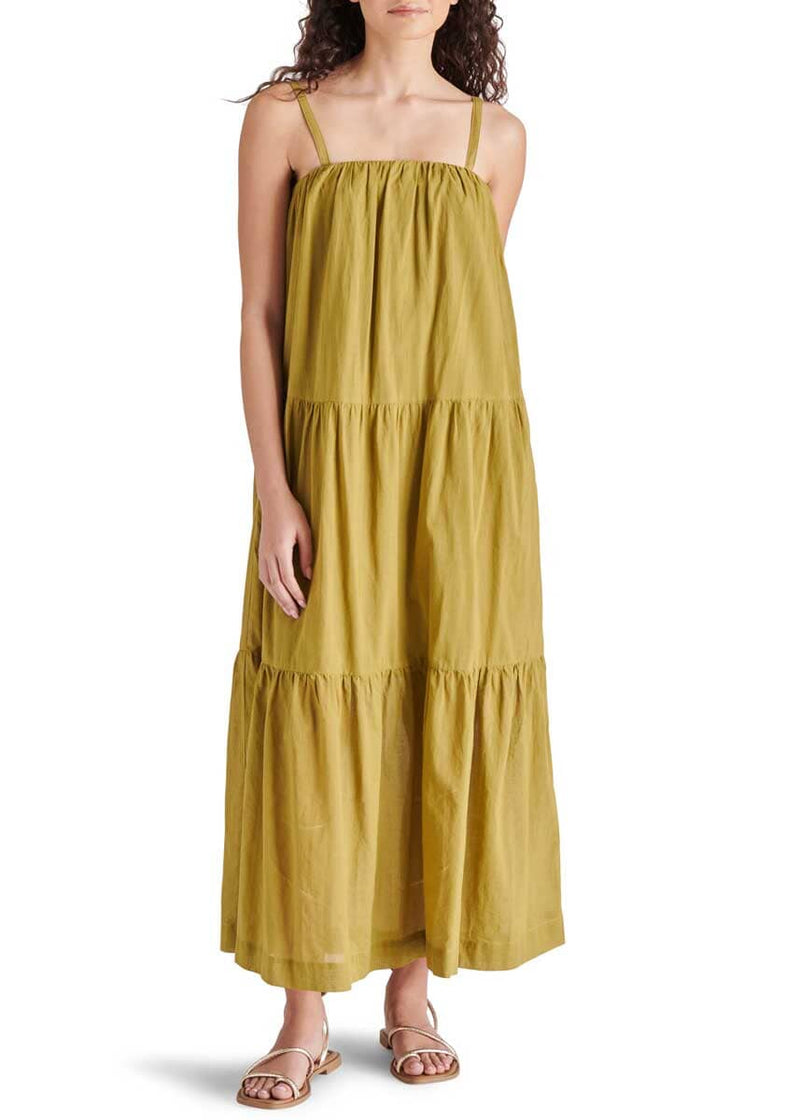 Oceane Dress - Green Moss