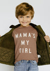 Mama's My Girl Crewneck - Mocha