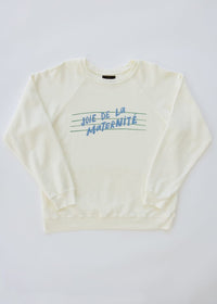 Joie De La Maternite Vintage Crewneck