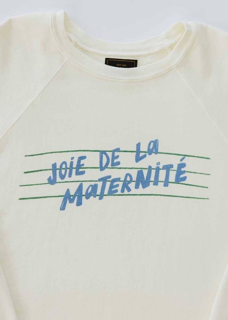 Joie De La Maternite Vintage Crewneck