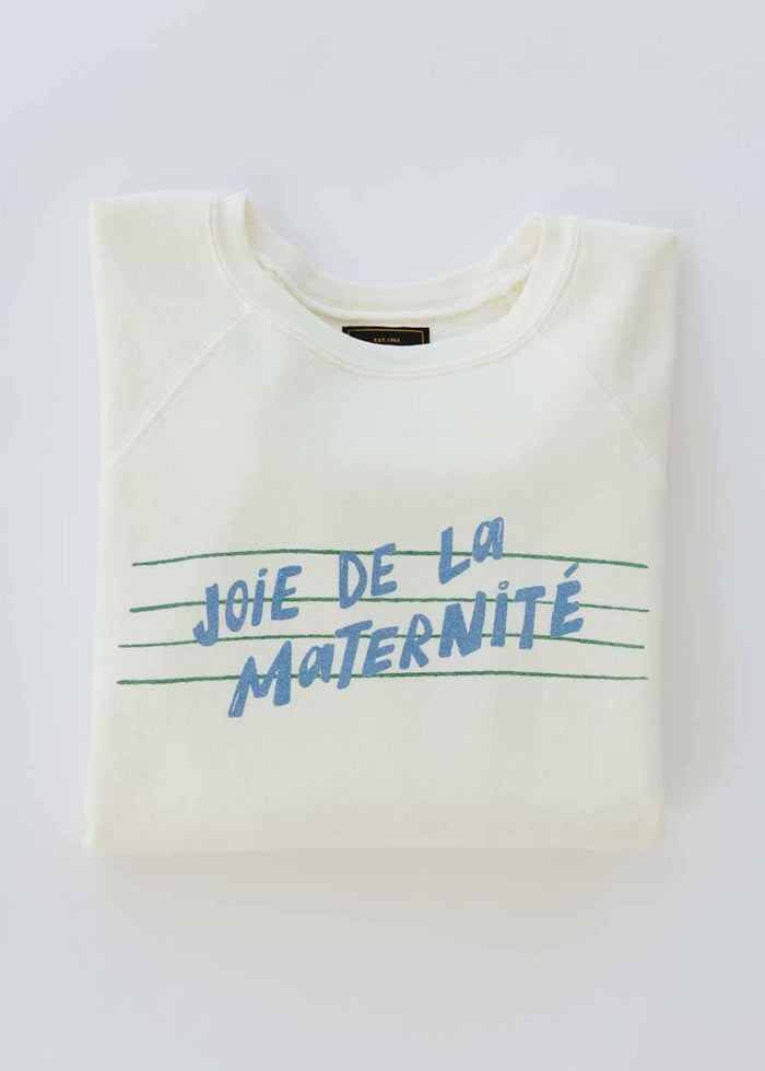 Joie De La Maternite Vintage Crewneck