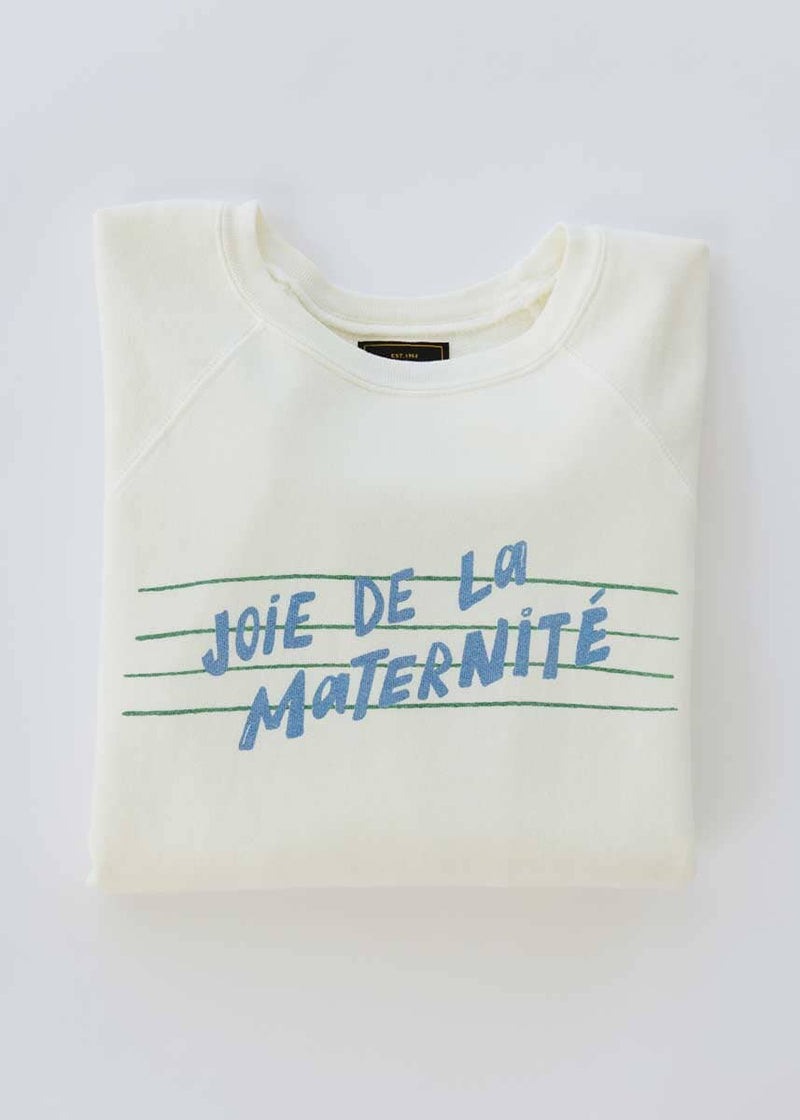 Joie De La Maternite Vintage Crewneck