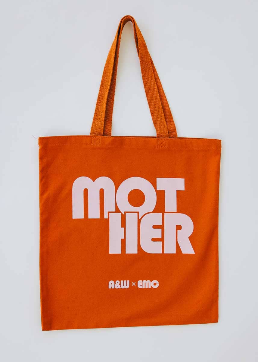 Mother Tote – Texas Orange
