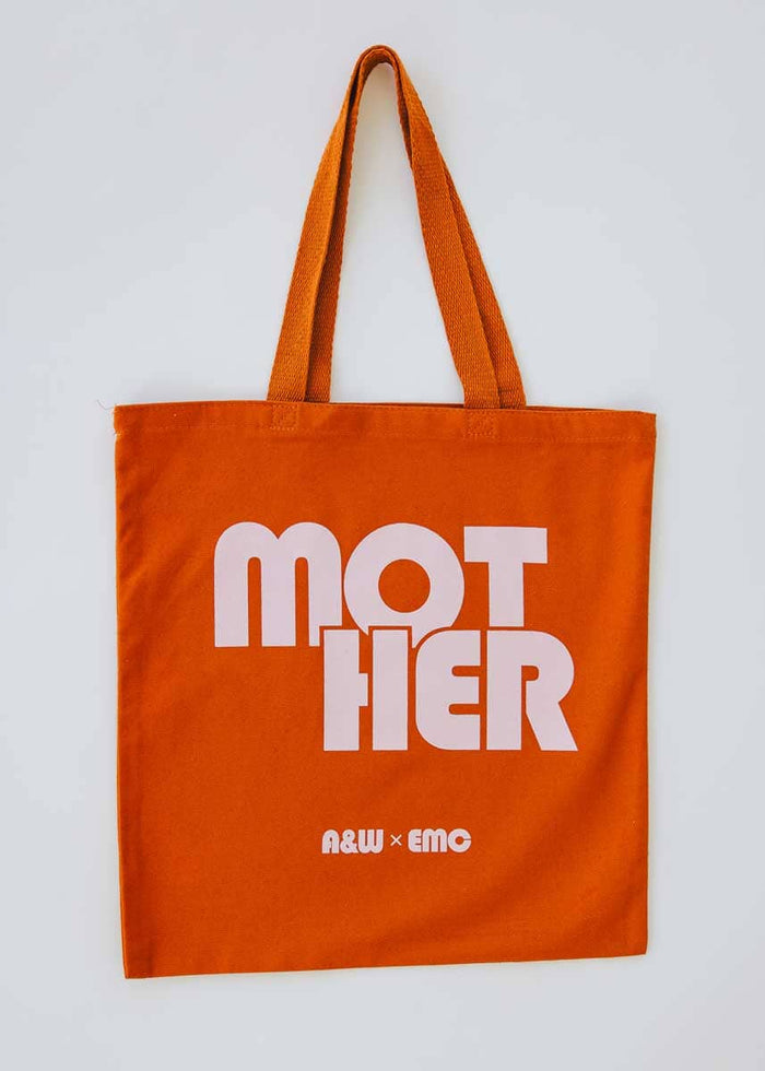 Mother Tote – Texas Orange
