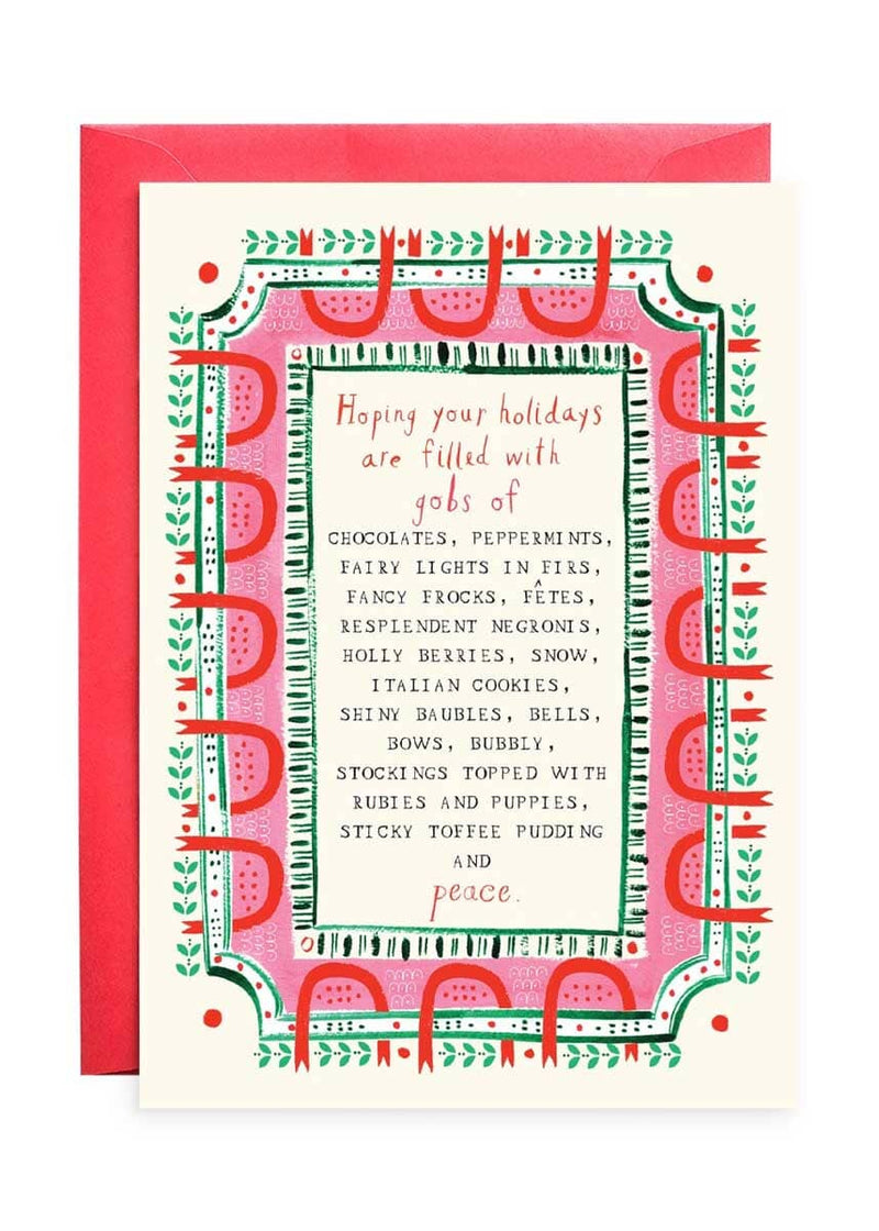 Holiday Wishlist Card