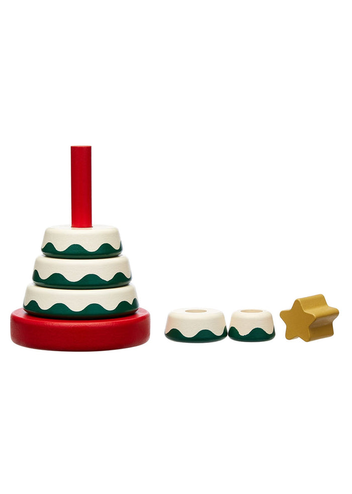 Christmas Tree Stacking Toy Set