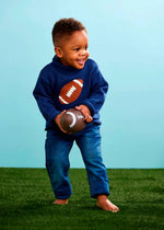 Football Rollneck Toddler Sweater