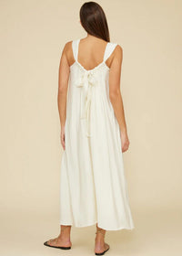 Sutton Beaded Halter Dress - Ivory