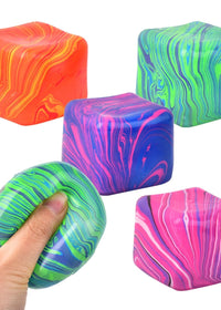 Swirly Cube Squishy Toy