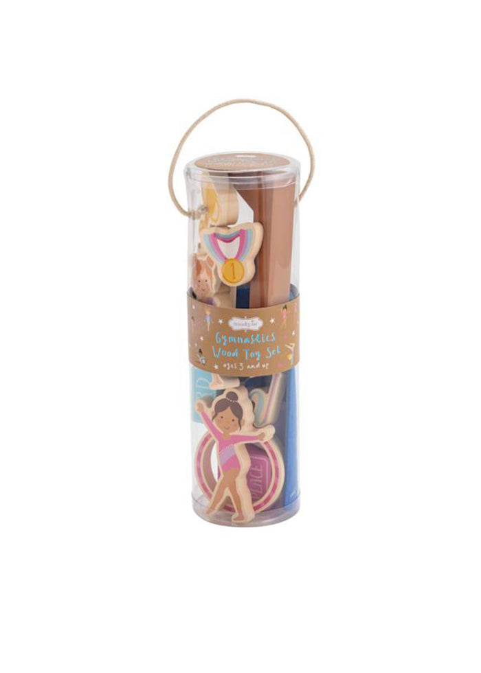 Wood Gymnastics Toy Set