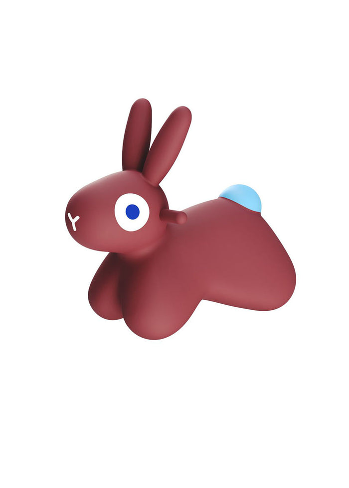 Hoppi Bunny Bouncer - Burgundy