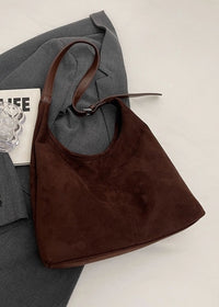 Simple Commuter Tote Bag - Coffee