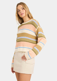 Bright Sol Sweater - Light Peach