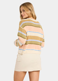 Bright Sol Sweater - Light Peach