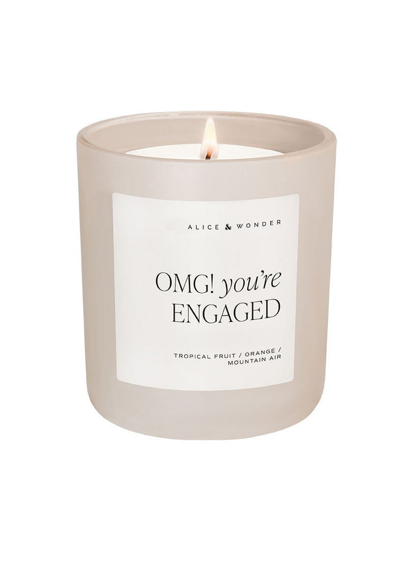 OMG! You're Engaged! Soy Candle – 15oz