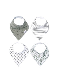Alta Bandana Bib Set - 4-Pack
