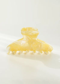 Marbled Yellow Large Claw Clip