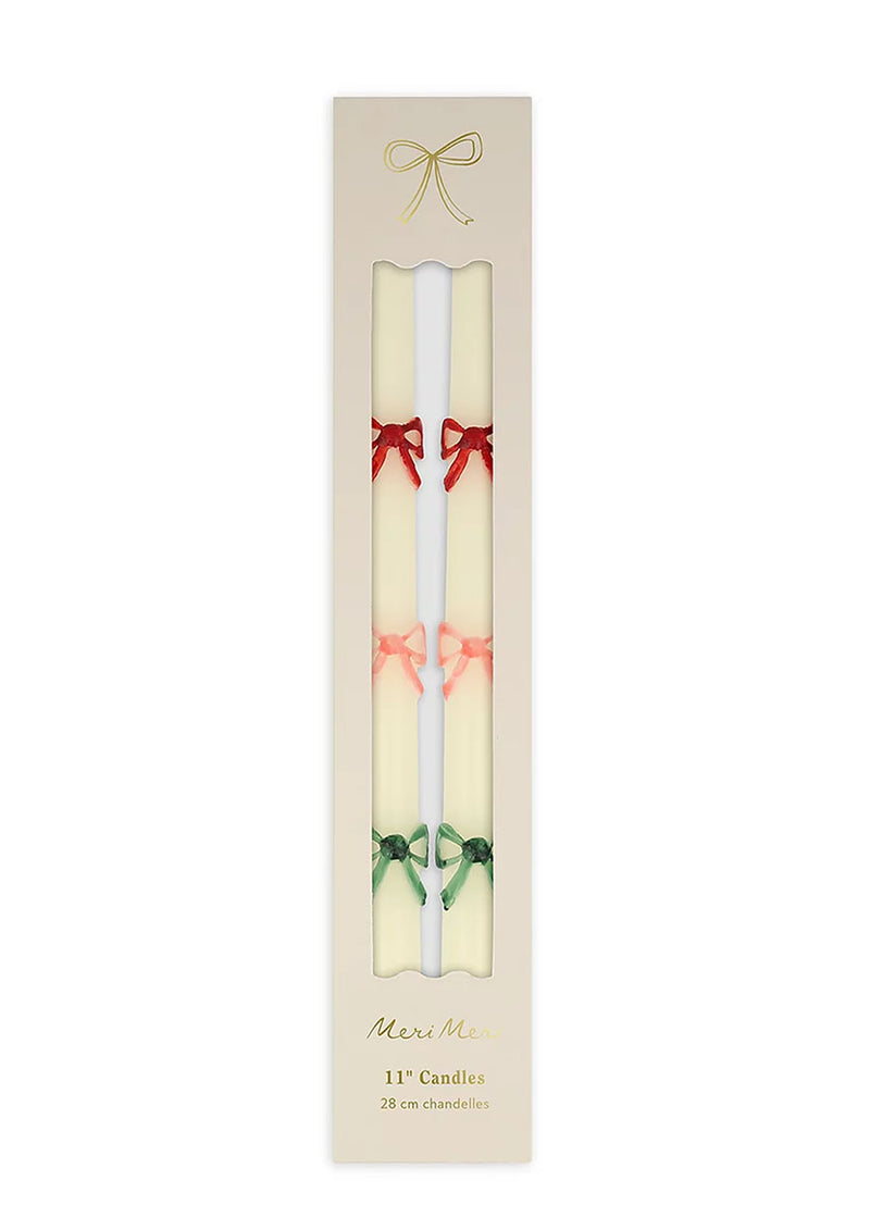 Multi Bow Taper Candles