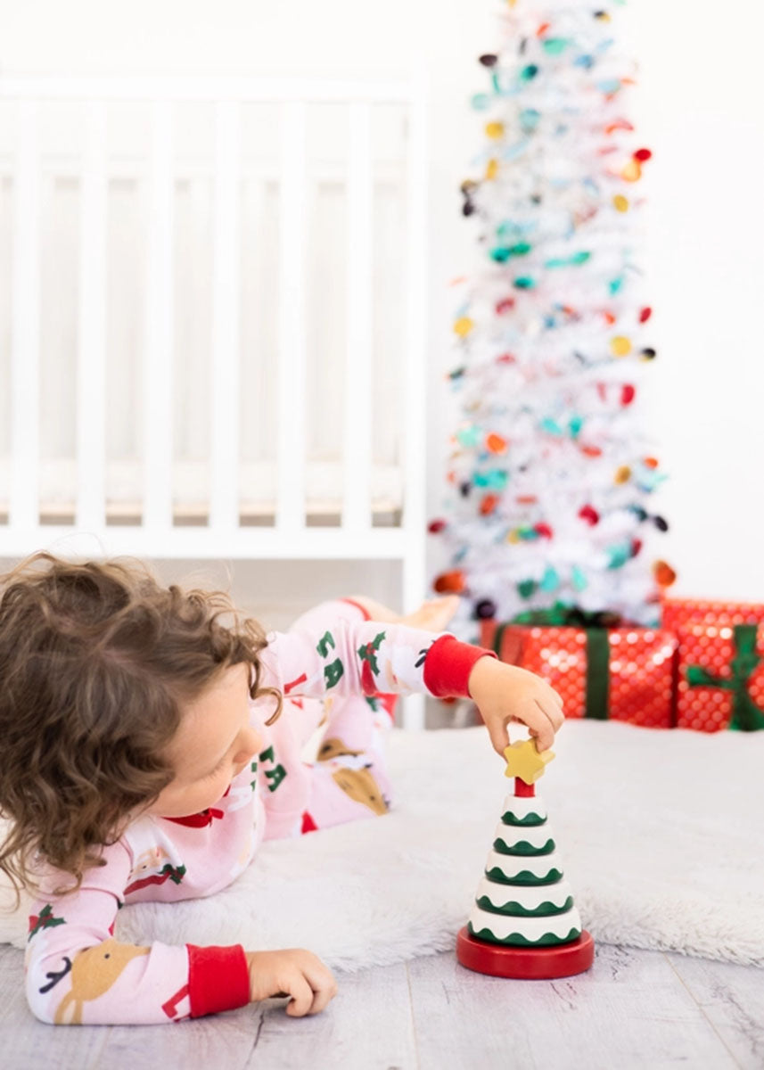 Christmas Tree Stacking Toy Set