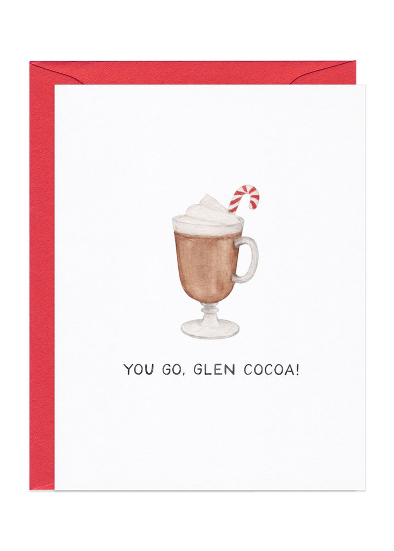 You Go Glen Cocoa Holiday Card