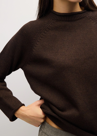 The Julia Sweater - Brown