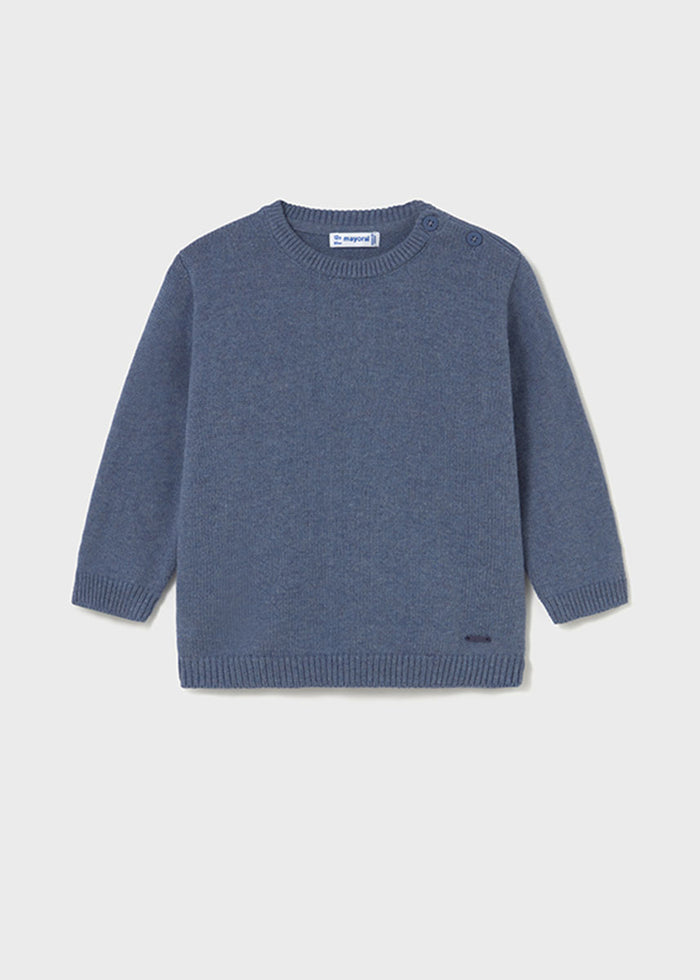 Nelson Crewneck Sweater - Dark Blue