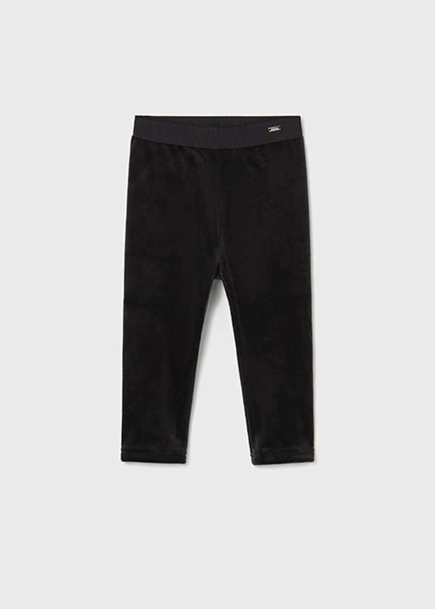 Zola Velvet Leggings - Black