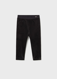 Zola Velvet Leggings - Black