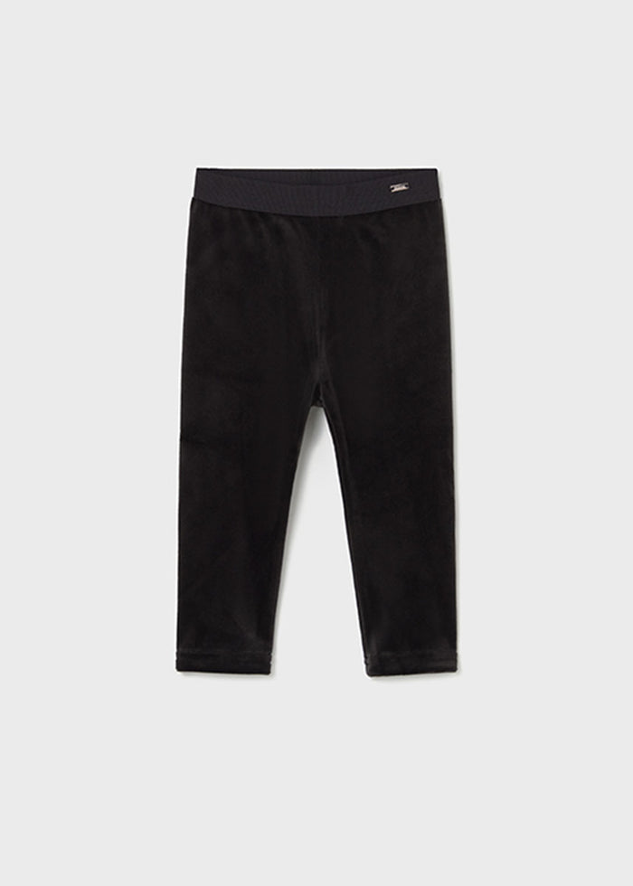 Zola Velvet Leggings - Black