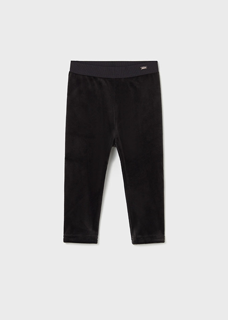 Zola Velvet Leggings - Black