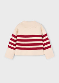 Logan Stripe Sweater - Almond