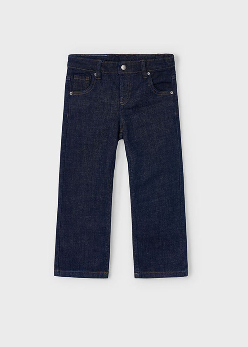 Lowell Wide Leg Jeans - Dark Indigo