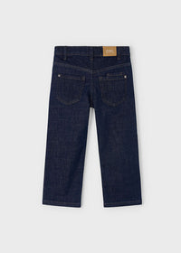 Lowell Wide Leg Jeans - Dark Indigo